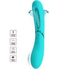 ROMANCE - VIBRADOR LEXIE G-SPOT 7 VIBRAÇÕES AZUL