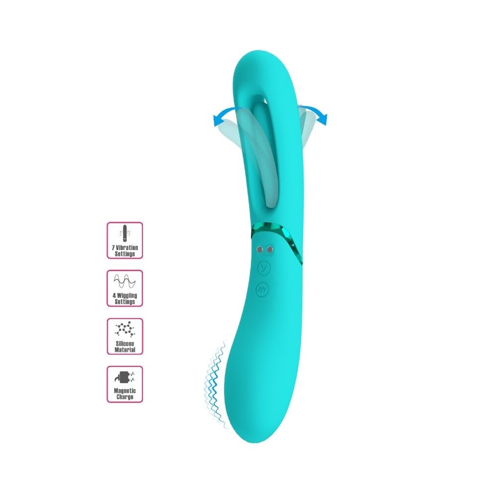 ROMANCE - VIBRADOR LEXIE G-SPOT 7 VIBRAÇÕES AZUL