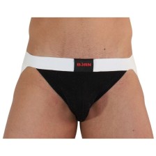 BURN - 004 JOCK NERO LUCIDO / BIANCO S