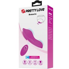 PRETTY LOVE - ESTIMULADOR DE CLITÓRIS ROMARIO LAY-ON CONTROLE REMOTO ROSA