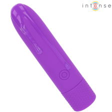 INTENSE - SYMONE USB RECARREGÁVEL VIBRATÓRIA BULLET 8 VIBRAÇÕES ROXO 10 X 2,2 CM