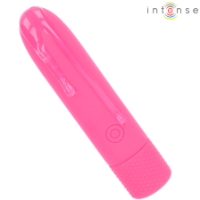 INTENSE - SYMONE USB RECHARGEABLE VIBRATING BULLET 8 VIBRATIONS PINK 10 X 2.2 CM