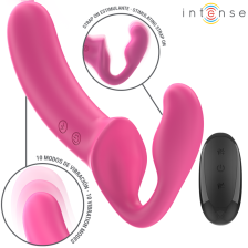 INTENSE - AMY DOPPELVIBRATOR 20 CM ROSA FERNBEDIENUNG