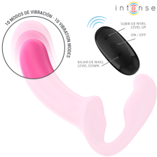 INTENSE - AMY DOPPELVIBRATOR 20 CM ROSA FERNBEDIENUNG