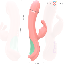 INTENSE - RACHEL RABBIT VIBRADOR 5 VIBRAÇÕES ROSA