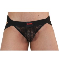 BURN - 005 JOCK LINGERIE PRETO S