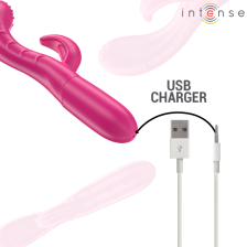 INTENSE - AMARA VIBRATEUR AVEC LANGUE STIMULANTE 10 VIBRATIONS ROSE