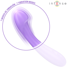 INTENSE - BECKY VIBRADOR 19 CM AQUECÍVEL 7 VIBRAÇÕES ROXO