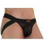 BURN - 005 JOCK LINGERIE BLACK L