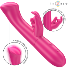 INTENSE - JULIETA RABBIT VIBRADOR 18,6 CM 10 VIBRAÇÕES ROSA