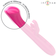 INTENSE - JULIETA RABBIT VIBRATOR 18,6 CM 10 VIBRATIONEN ROSA