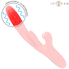 INTENSE - KAROL MULTIFUNKTIONSVIBRATOR STOSS & STIMULATION & SAUGUNG ROT