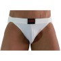 BURN - 007 JOCK LYCRA WHITE L