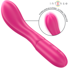 INTENSE - LISETTE VIBRATORE 19 CM FLESSIBILE 10 VIBRAZIONI ROSA