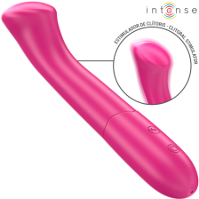 INTENSE - PATY VIBRATOR 19 CM FLEXIBEL 10 VIBRATIONEN MODELL 2 ROSA