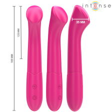 INTENSE - PATY VIBRATOR 19 CM FLEXIBEL 10 VIBRATIONEN MODELL 2 ROSA