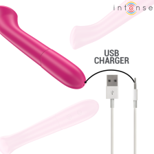 INTENSE - PATY VIBRATOR 19 CM FLEXIBEL 10 VIBRATIONEN MODELL 2 ROSA