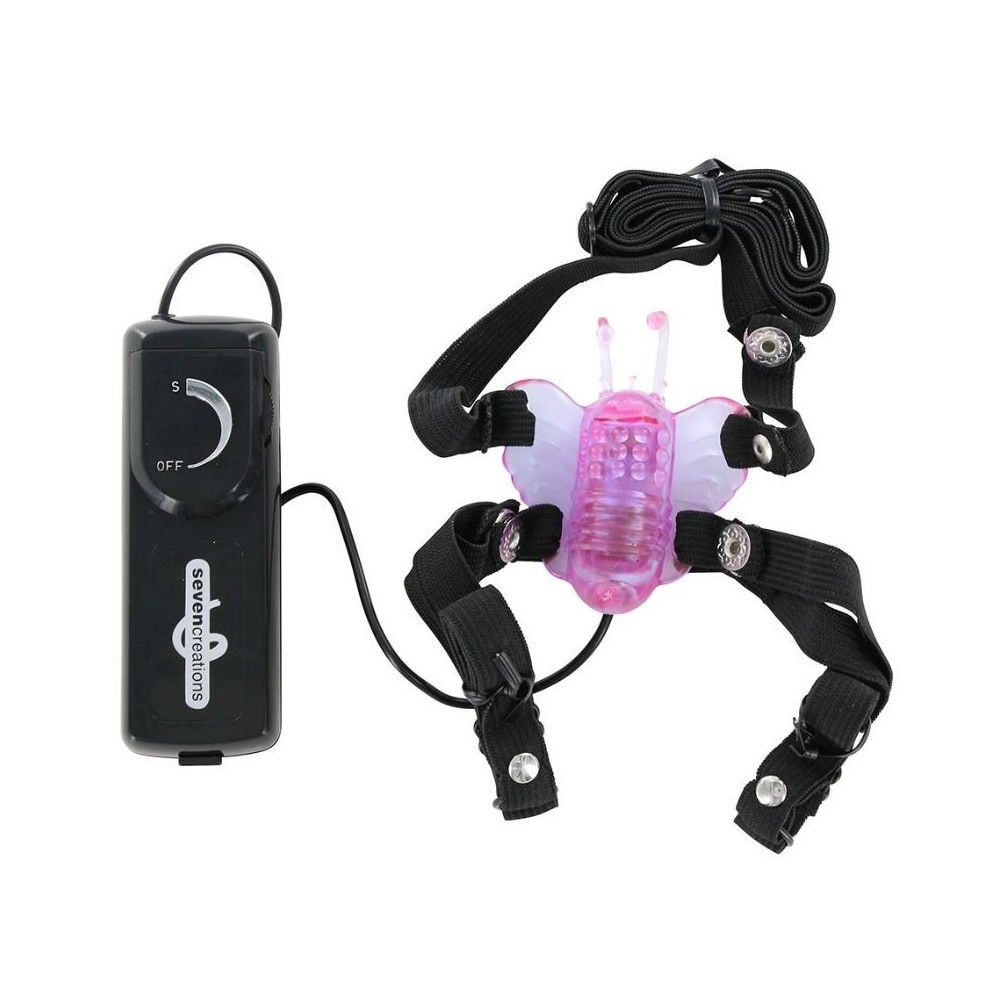 SEVEN CREATIONS - BUTTERFLY STIMULATOR WITH VIBRATION