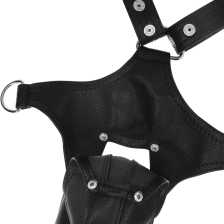 FETISH SUBMISSIVE ATTITUDE - ÖKO-LEDER-KÖRPERGURT-HARNESS FÜR MNNER