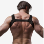 FETISH SUBMISSIVE ATTITUDE - NEOPREN SPORT HERREN HARNESS GRÖßE L