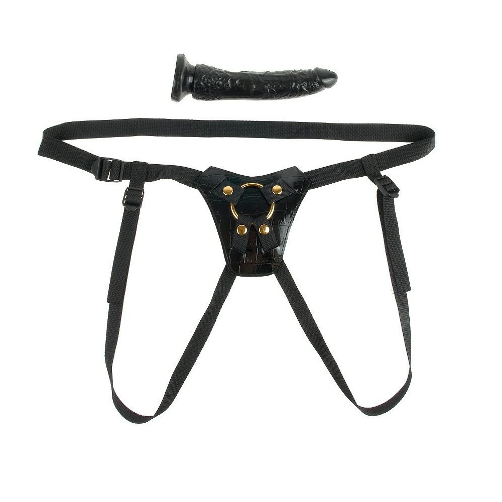 FETISH FANTASY GOLD - DESIGNER STRAP-ON