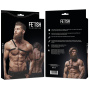 FETISH SUBMISSIVE - ATTITUDE MENS CROSSED SHOULDER ECO LEATHER HARNESS