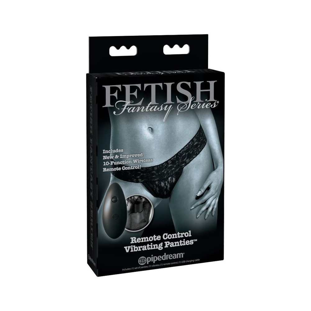 FETISH FANTASY LIMITED EDITION - CULOTTE VIBRANTE AVEC TÉLÉCOMMANDE