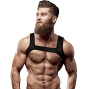 FETISH SUBMISSIVE ATTITUDE - NEOPRENE SPORT MEN HARNESS SIZE M