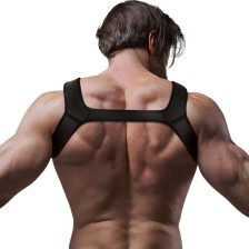 FETISH SUBMISSIVE ATTITUDE - HARNAIS SPORTIF EN NÉOPRÈNE POUR HOMMES TAILLE M