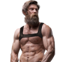 FETISH SUBMISSIVE ATTITUDE - HARNAIS SPORTIF EN NÉOPRÈNE POUR HOMMES TAILLE M