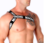 MACHO - RÖMISCHES GESCHIRR WEISS L/XL