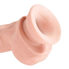 KING COCK - DILDO TRIPLA DENSIT 18.4 CM