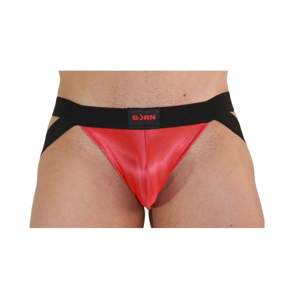 BURN - 010 JOCK RED / BLACK S