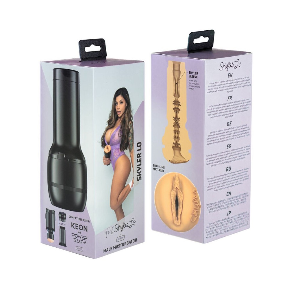 KIIROO - FEEL SKYLER LO STARS COLLECTION STROKERS COMPATIBLES POWERBLOW