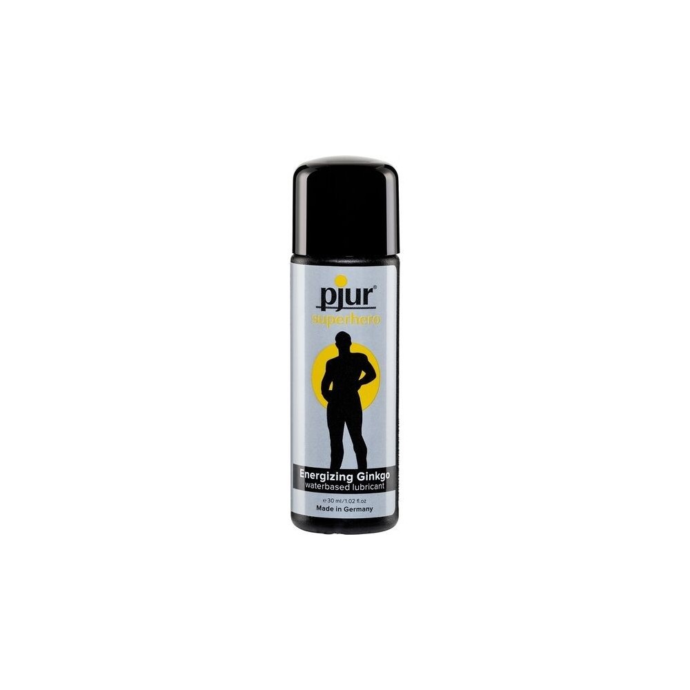 PJUR - LUBRIFICANTE ENERGIZANTE SUPER-HERÓI GINKGO 30 ML