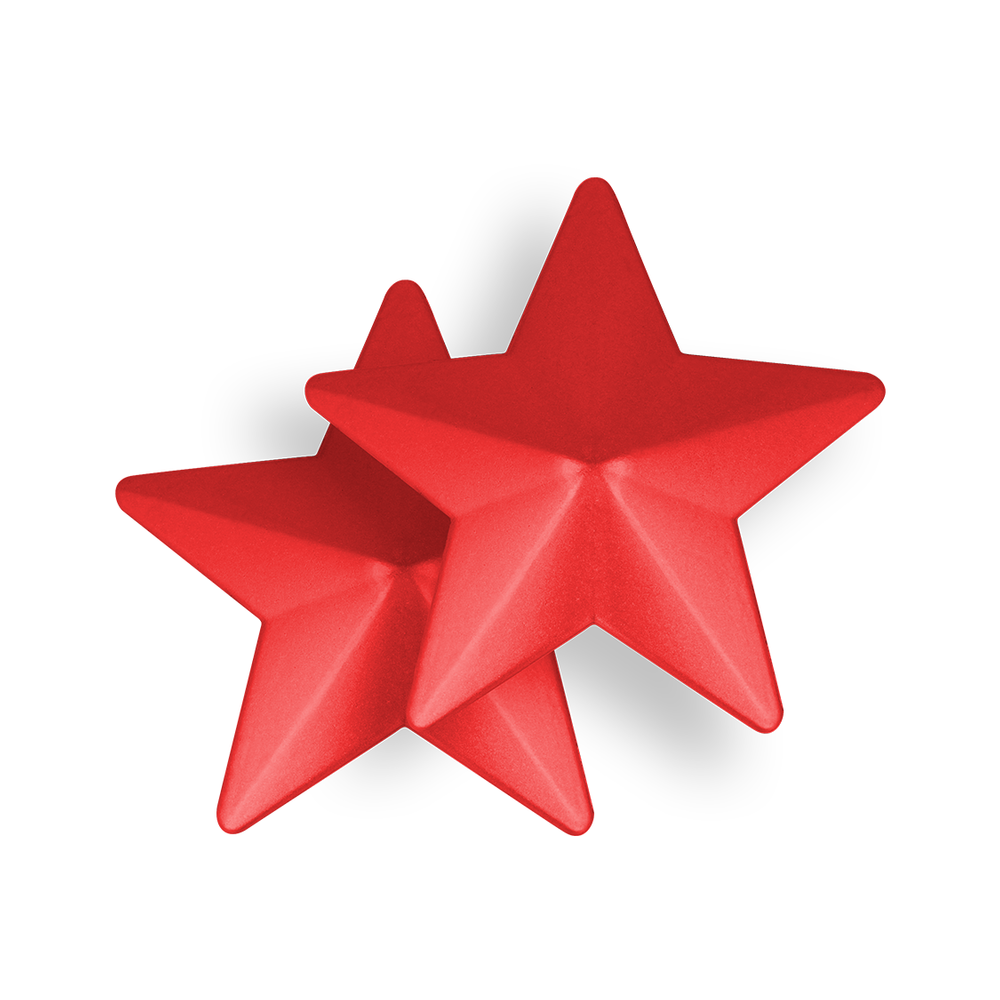 OHMAMA FETISH RED STAR NIPPLE COVER