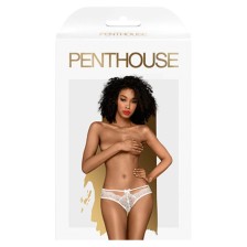 PENTHOUSE - ADORE ME PANTIES BIANCO L/XL