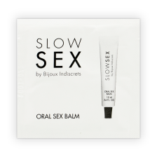 BIJOUX - SLOW SEX BALM PARA SEXO ORAL DOSE ÚNICA