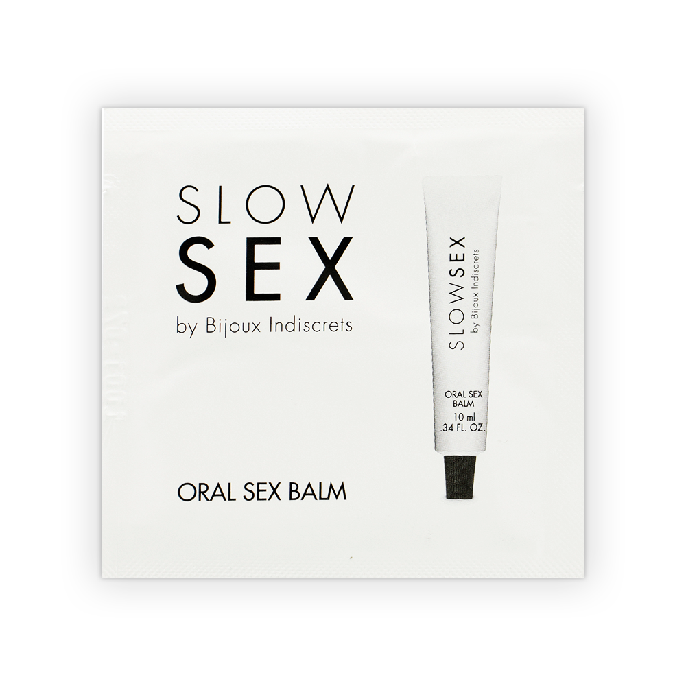 BIJOUX - SLOW SEX BALM FOR ORAL SEX SINGLE DOSE