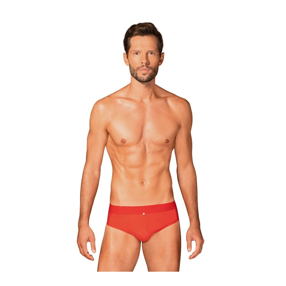 OBSESSIVE - BOLDERO BRIEFS RED S/M