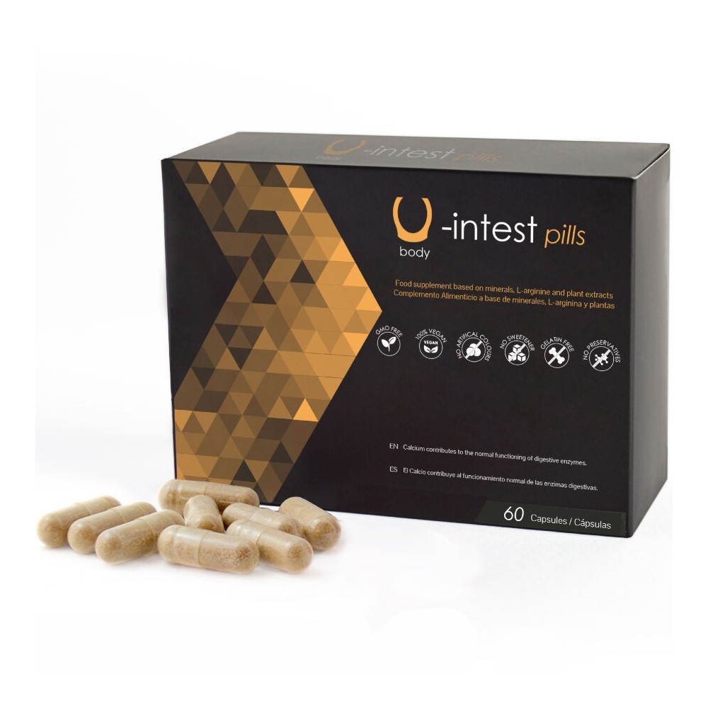 500 COSMETICS - CAPSULE U-INTEST PER PREVENIRE LE EMORROIDI - 60 CAPSULE