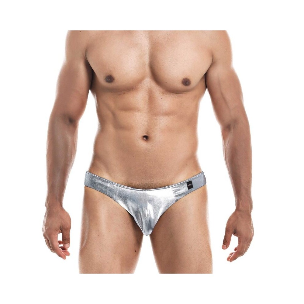 CUT4MEN - LOW RISE BRIEF SILVER XL