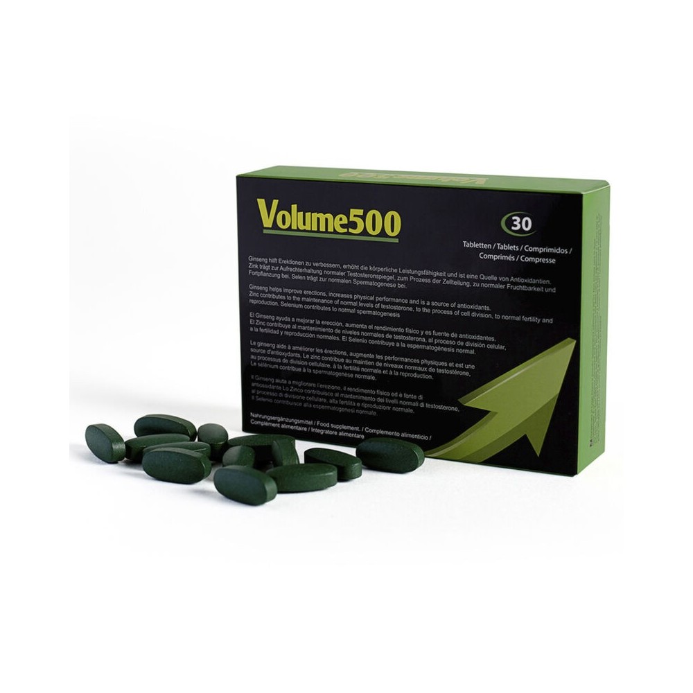 500 COSMETICS - VOLUME 500 INCREASE THE QUANTITY AND QUALITY OF SPERM