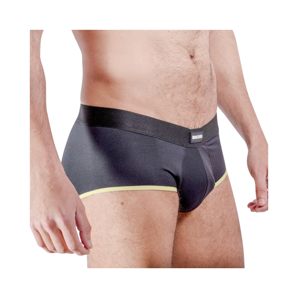 MACHO - MS24A CUECA BRIEF AMARELO ESCURO S