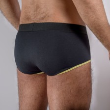 MACHO - MS24A SLIP BRIEF DARK YELLOW S