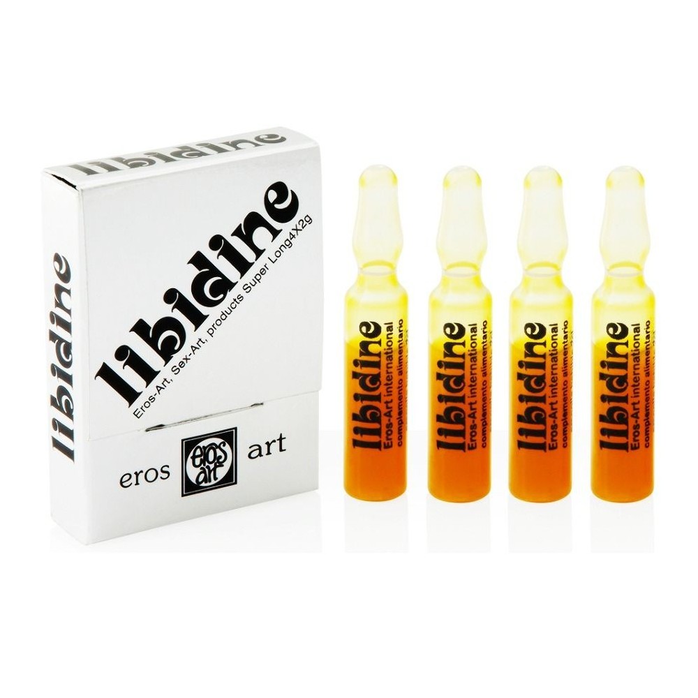 EROS-ART - LIBIDINE, AFRODISÍACO NATURAL, 4 BLISTERS