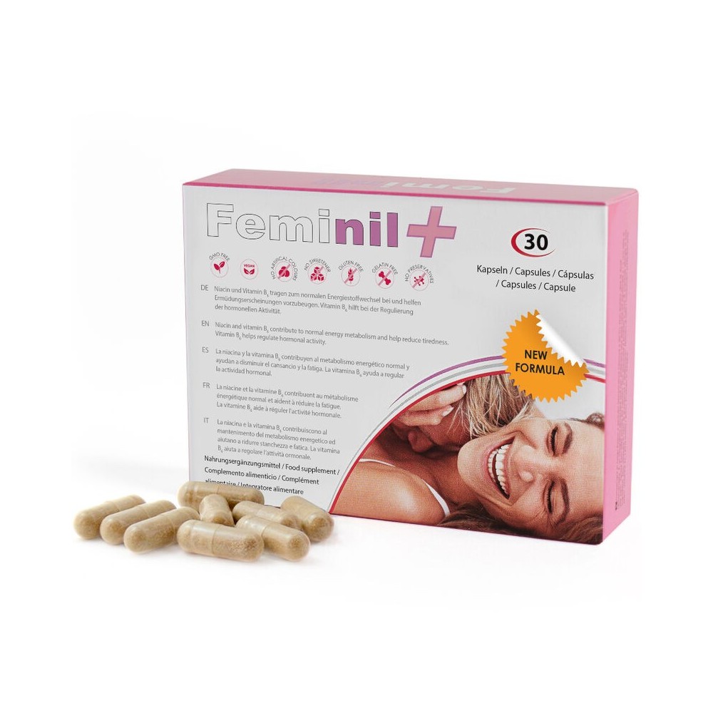 500 COSMETICS - FEMINIL+ FEMALE SEXUAL LIBIDO ENHANCEMENT - 30 CAPSULES