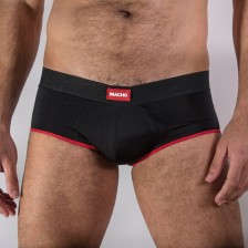 MACHO - MS24A SLIP BRIEF DARK RED S