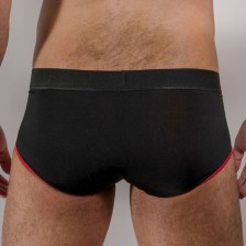 MACHO - MS24A SLIP BRIEF DARK RED S