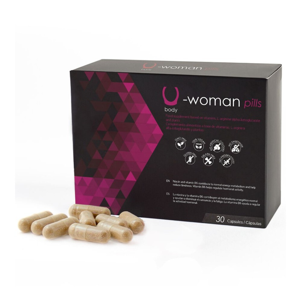 500 COSMETICS - U-WOMAN AUGMENTE LA LIBIDO FEMININE - 30 CAPSULES